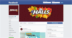 Desktop Screenshot of halls.com.mx
